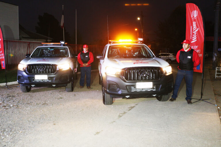 Municipio de Molina sumará dos nuevas camionetas para labores de seguridad y patrullaje preventivo