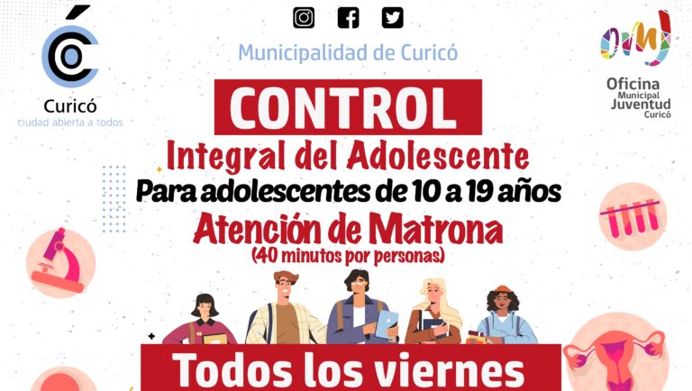 Adolescentes de Curicó contarán con atención de matrona en la Oficina Municipal de la Juventud