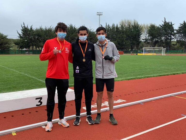 Luciano Arriagada consiguió el segundo lugar en torneo de atletismo disputado en el Bío Bío
