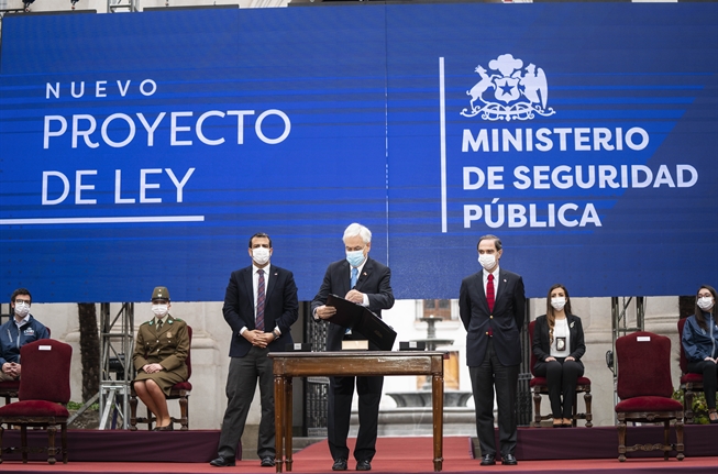 Proyecto de ley que crea el Ministerio de Seguridad Pública será tramitado en el Congreso