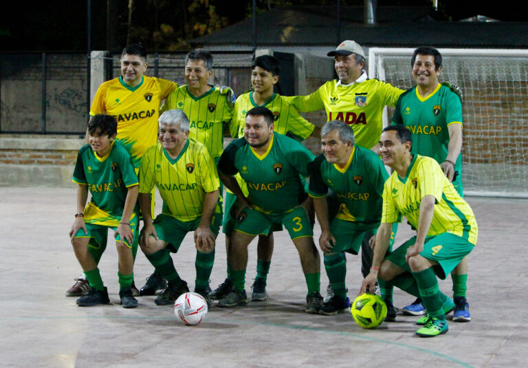 Población Curicó inauguró remodelación de su recinto deportivo