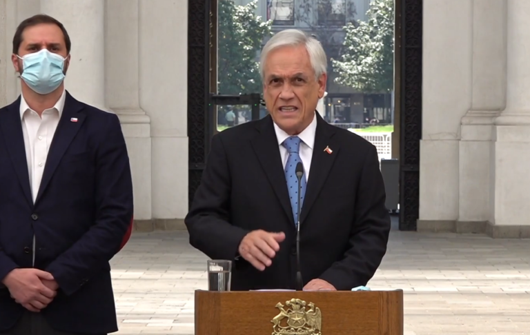 Presidente Piñera descartó delitos en venta de acciones de Dominga desde su familia al “Choclo” Délano