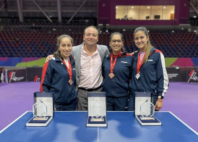 Curicana clasifica al mundial de tenis de mesa junto a la selección chilena