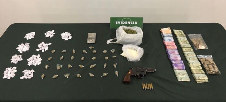 Carabineros detuvo a dos mujeres por tráfico de drogas en sector Dragones de Curicó