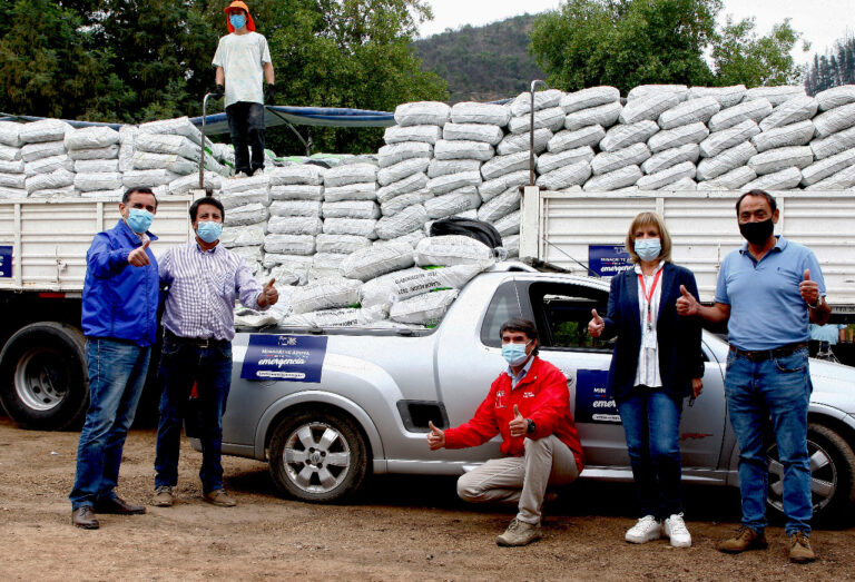 Pequeños agricultores y ganaderos de Curicó recibieron recursos del Ministerio de Agricultura