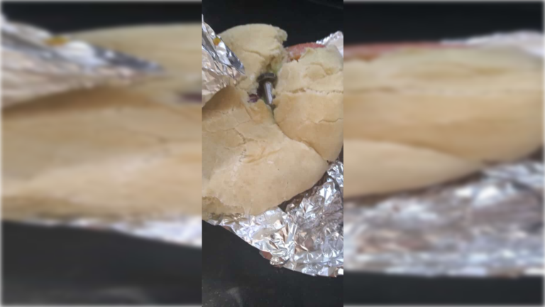 Grave denuncia por aparición de perno en sándwich de local "Juan Maestro"