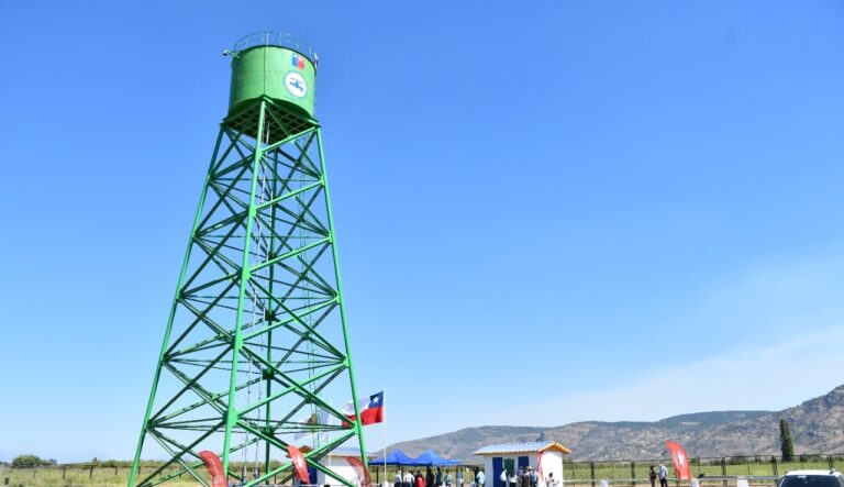 Municipio de Sagrada Familia inauguró torre y estanque de agua potable con inversión de la Subdere