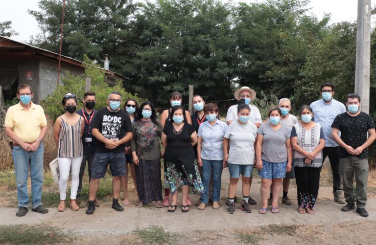 Constructora recibió terrenos para levantar sedes sociales en sectores de Buena Unión y Estero Seco en Molina