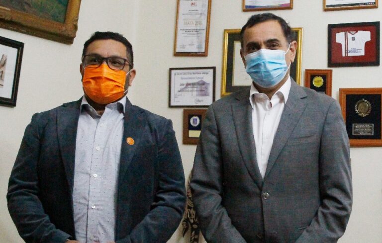 CORE Roberto García se reunió con el alcalde de Curicó para analizar temáticas comunales