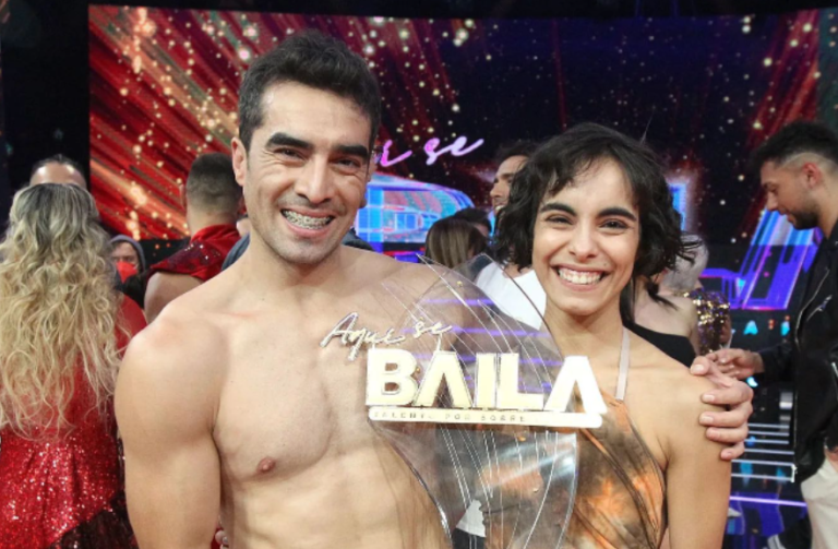 Bailarina curicana Melissa Briones y Kike Faúndez ganaron programa “Aquí Se Baila” de Canal 13