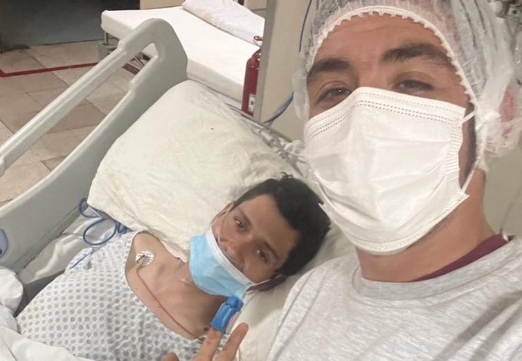 Ciclista que resultó grave tras caída en Nacional de Ruta agradeció preocupación del personal médico