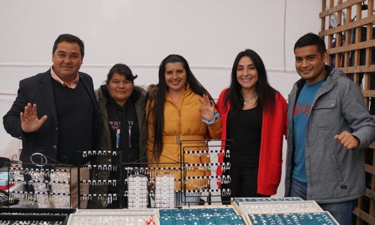 Gobernadora del Maule y presidenta de CRDP inauguró Expo Mamá en Villa Alegre