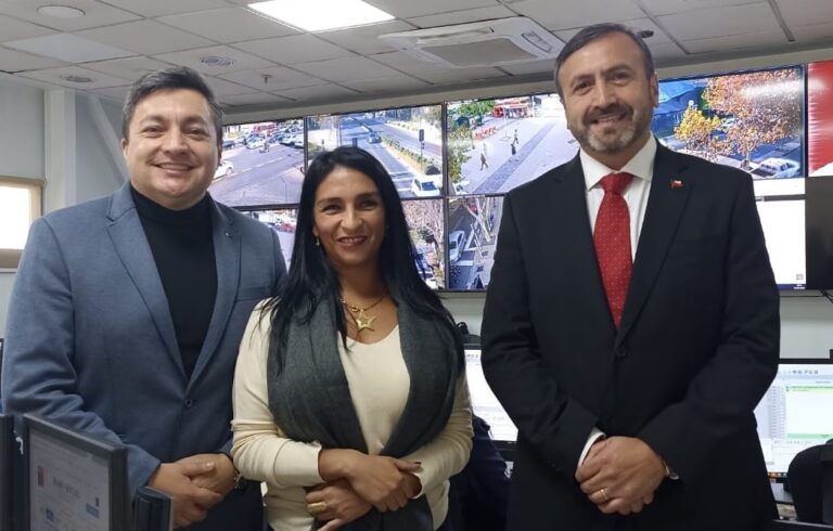 Diputado Francisco Pulgar visitó Dirección de Seguridad Pública de Las Condes