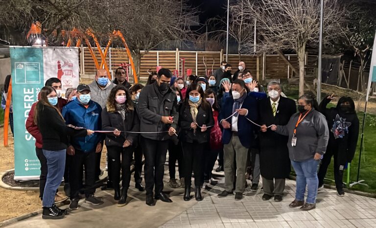 Sector de Placilla en Licantén cuenta con nueva plaza para actividades recreativas