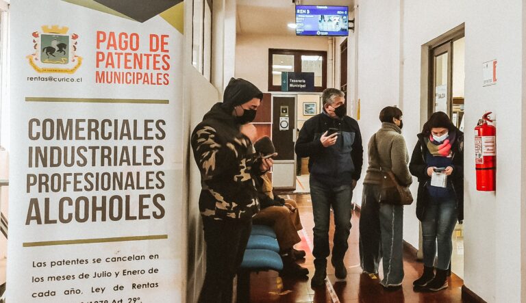 Contribuyentes curicanos podrán pagar patentes municipales hasta el 1 de agosto