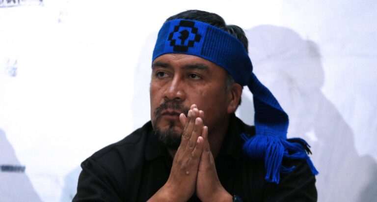Decretan prisión preventiva para el líder de la CAM, Héctor Llaitul