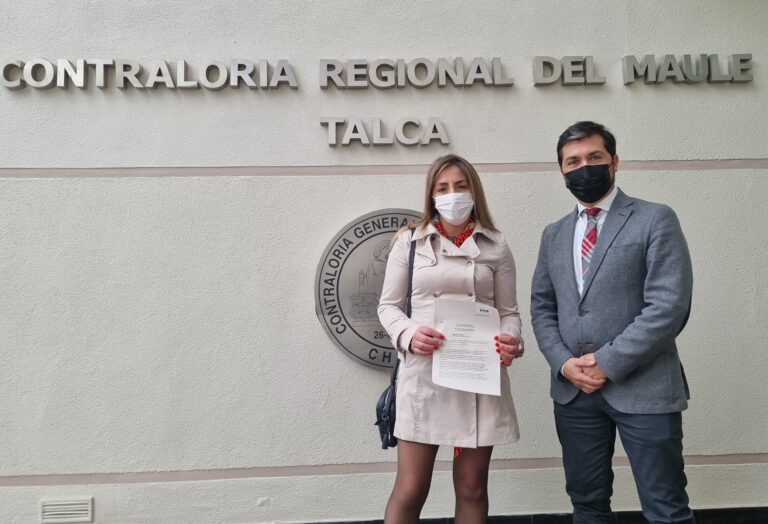 Diputado Hugo Rey y CORE Giovanna Paredes ofician a Contraloría para fiscalizar albergues en el Maule