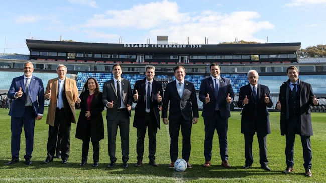 Uruguay, Paraguay, Argentina y Chile lanzaron candidatura para el Mundial 2030