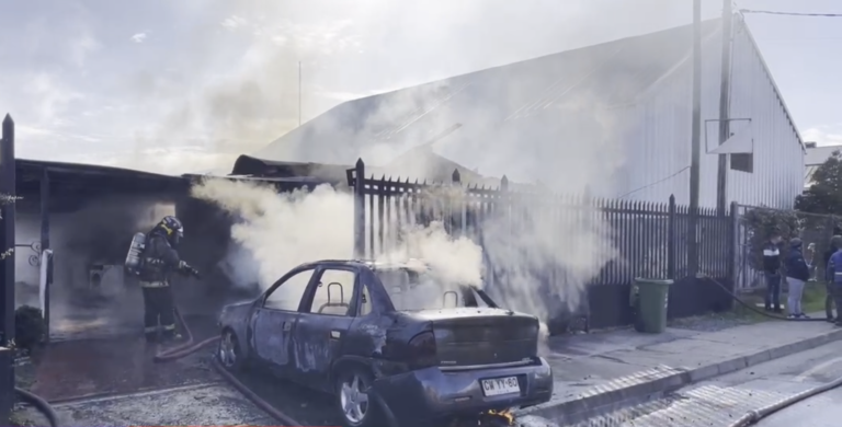 Voraz incendio destruyó vivienda en Villa Cordillera en San Alberto – La Obra