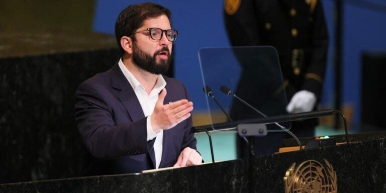 Presidente Boric aseguró en la ONU que “la ciudadanía quiere cambio con estabilidad”