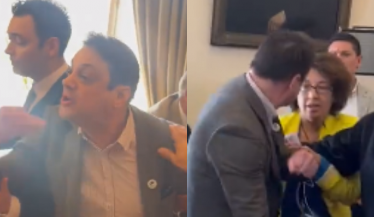 Diputado Gaspar Rivas (PDG) pierde el control en encuentro de “mesa paralela” constituyente