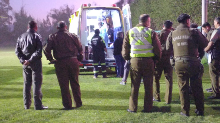 Carabinero se encuentra en riesgo vital tras ser golpeado con un fierro en la cabeza
