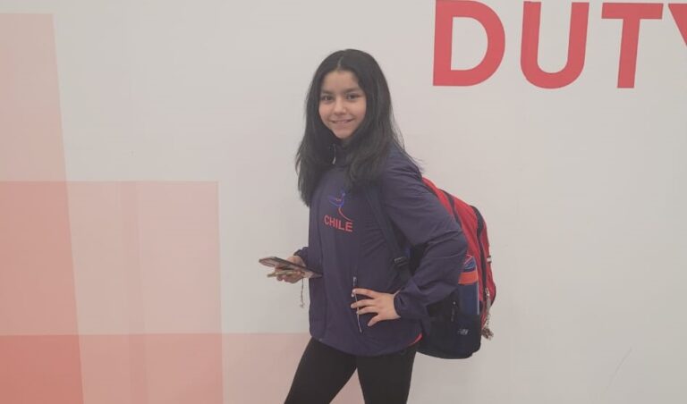 Gimnasta romeralina lista para representar a Chile en Ecuador