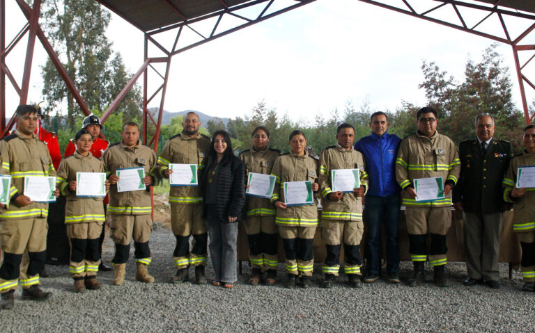 Bomberos de Potrero Grande celebraron su primer aniversario