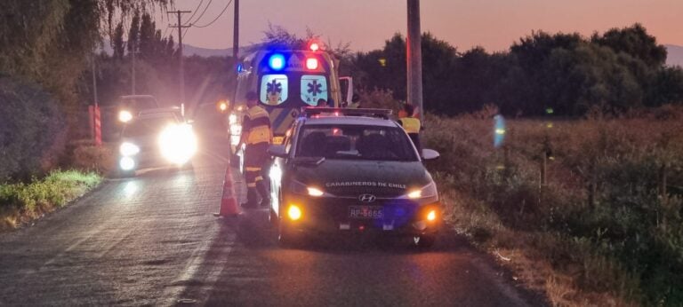Nueva tragedia: curicano pierde la vida en dramático choque en motocicleta