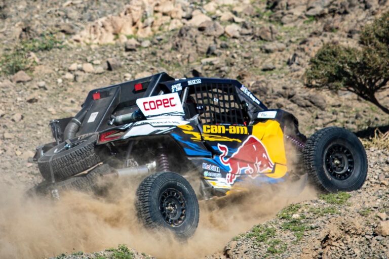 Chaleco López se quedó con el segundo lugar en la 7ma etapa del Dakar