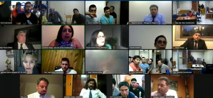 39 imputados quedan en prisión preventiva tras operativo por sustracción de madera en el Maule