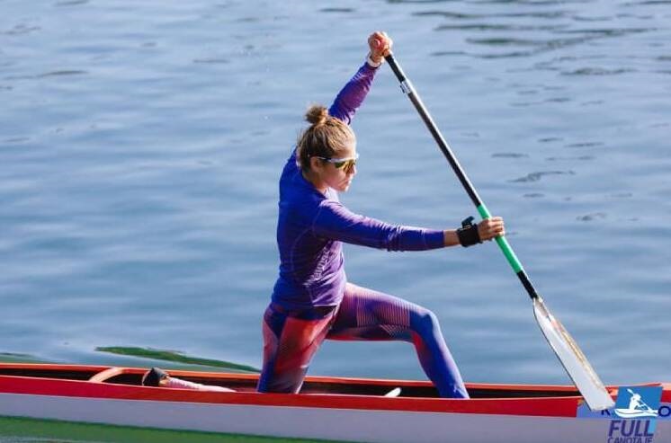 Karen Roco ganó un "cupo país" para el canotaje de Paris 2024