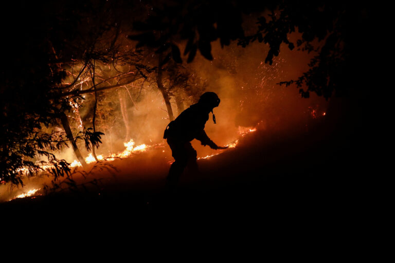 Incendio forestal en Curepto avanza sin parar: alcanzó sectores de Pencahue