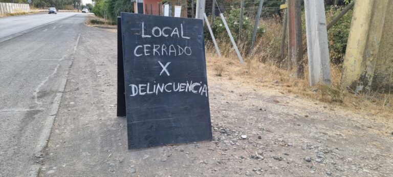 “Cerrado por delincuencia”: La medida que tomó una emprendedora en Romeral