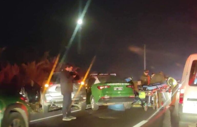 Diputado Benjamín Moreno resulta lesionado tras colisión con vehículo de carabineros