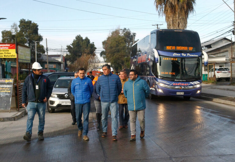 Proyecto de conservación de calle Maipú de Curicó podría entregarse a inicios de septiembre