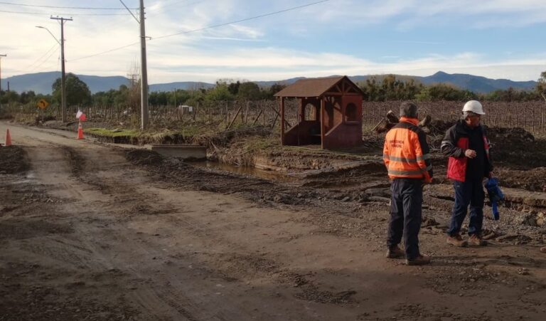 Habilitan tránsito por la ruta J-60 frente a Majadilla