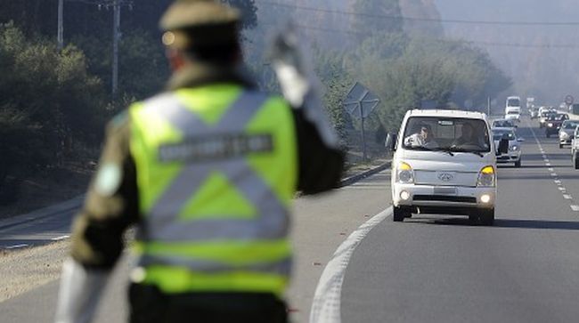 Detienen a conductor de bus que dio positivo a cocaína en Curicó