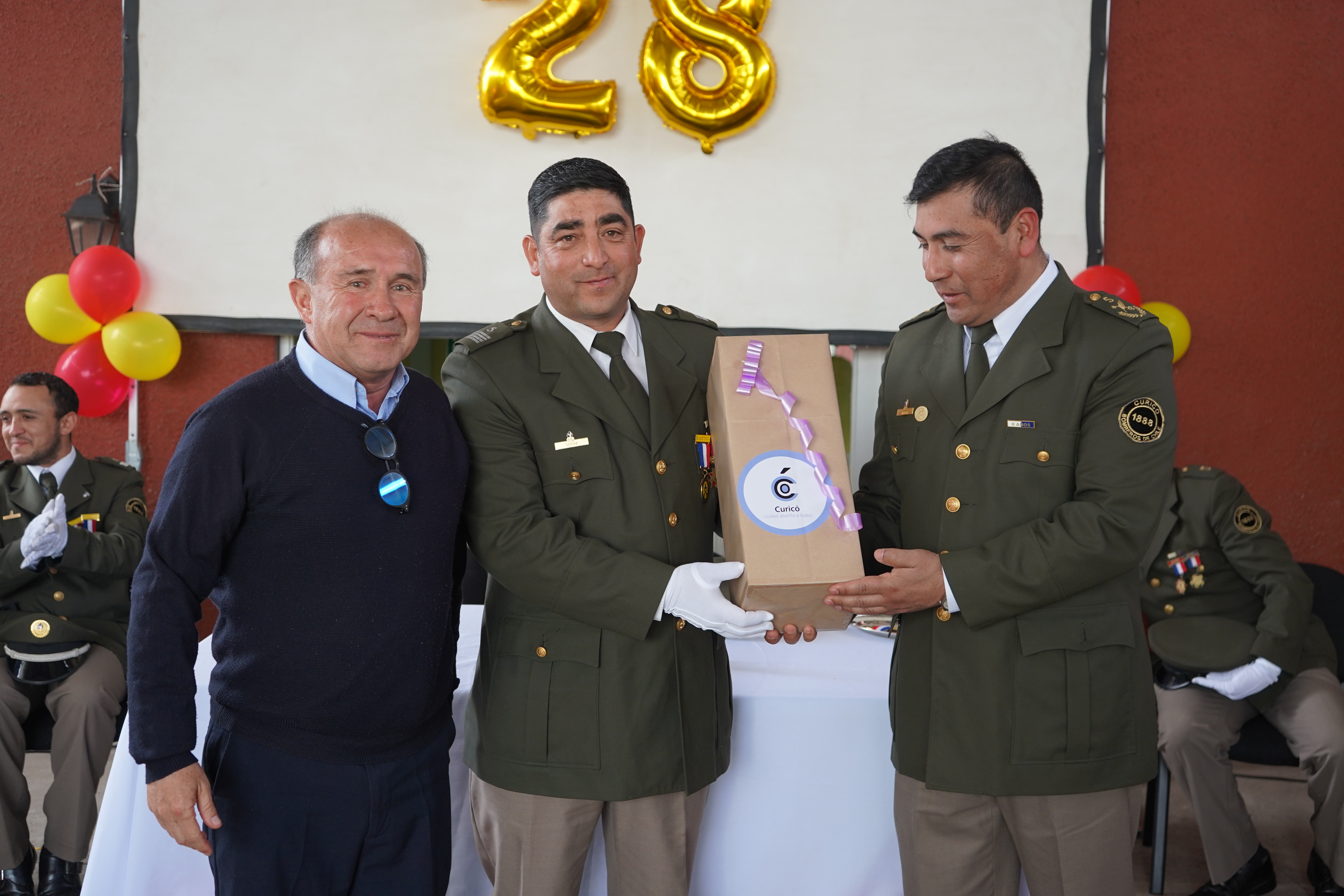 Quinta Compañía de Bomberos de Los Niches celebró su 28 aniversario