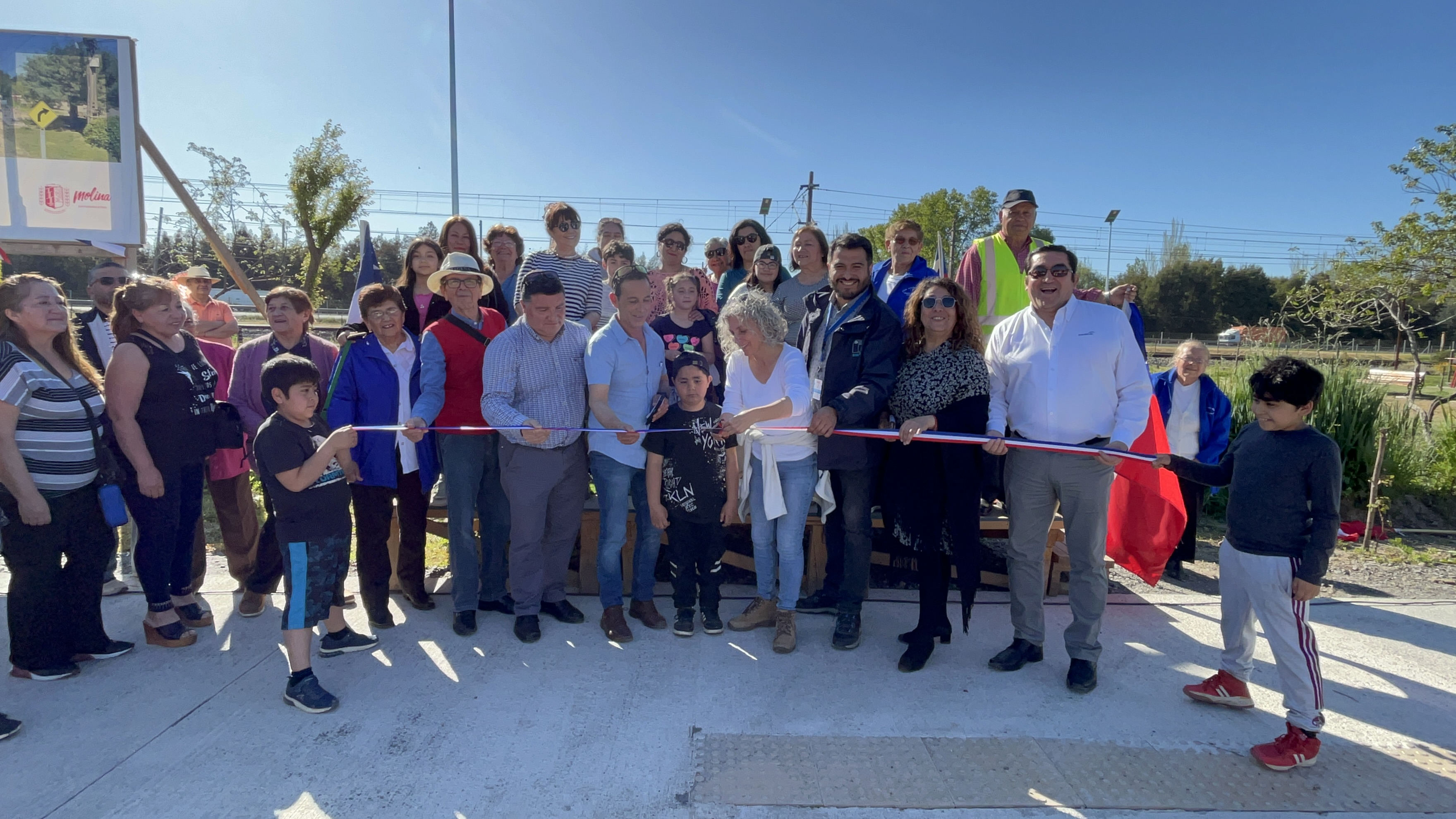 Municipio de Molina inauguró nuevas veredas en Itahue