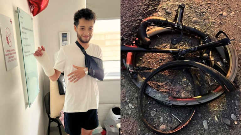 Ciclista que perdió la visión de un ojo por conductor ebrio: "Si vas a beber alcohol, no conduzcas"