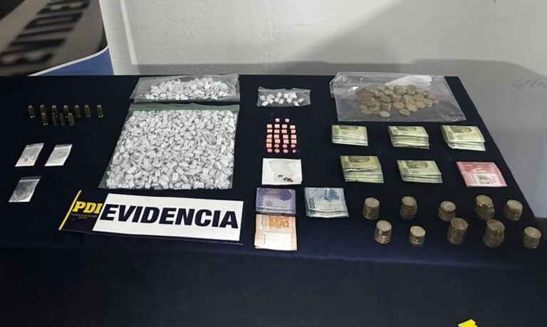 PDI detuvo a tres sujetos por microtráfico en Curicó