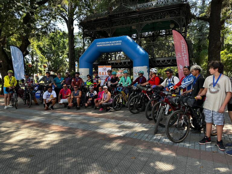 Cicloturismo Curicó prepara un gran evento de vida saludable para este sábado 20 de abril