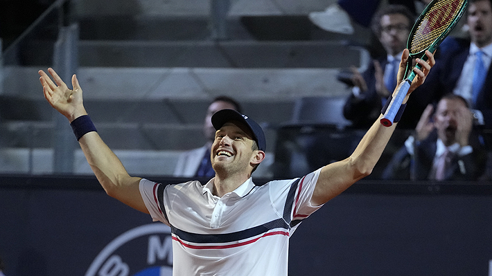Nicolás Jarry vence y se mete en semis del Masters de Roma
