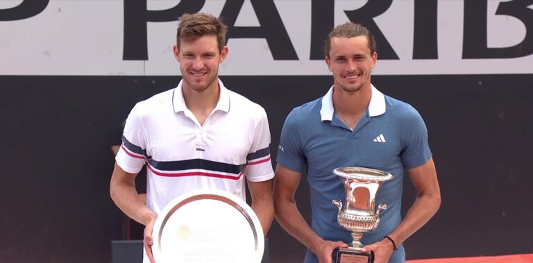 Nico Jarry cae en la final del Master 1000 de Roma ante un sólido Alexander Zverev
