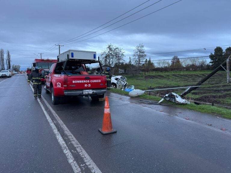 Dos personas pierden la vida en accidente de tránsito ocurrido en la Ruta J-60