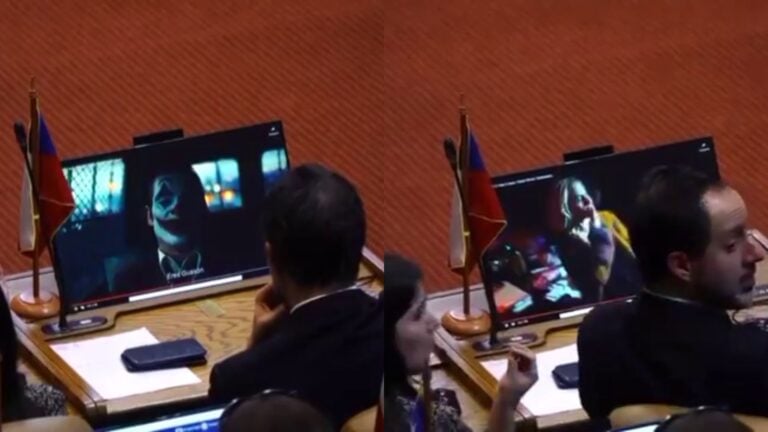 Diputados republicanos fueron sorprendidos viendo tráiler del Joker 2 durante sesión legislativa