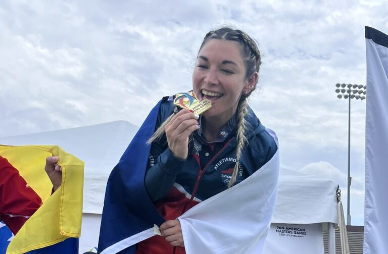 Atleta curicana Evelyn Ortiz confirma su participación en el Iberoamericano de Atletismo Master Lima 2026