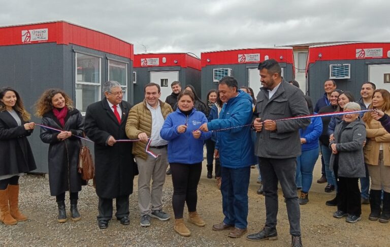 Inauguran nuevas oficinas modulares del municipio de Licantén