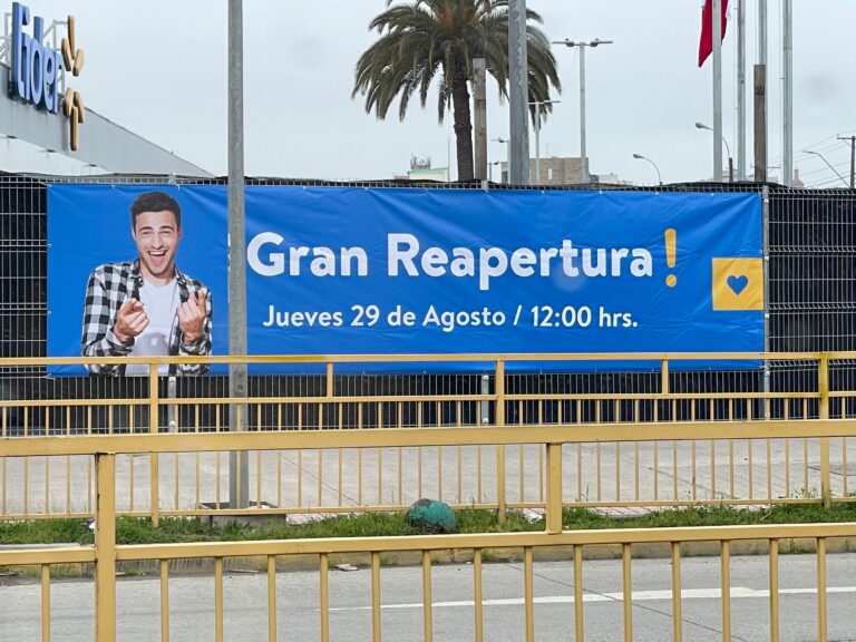 Este jueves reabre sus puertas supermercado Híper Líder de Curicó